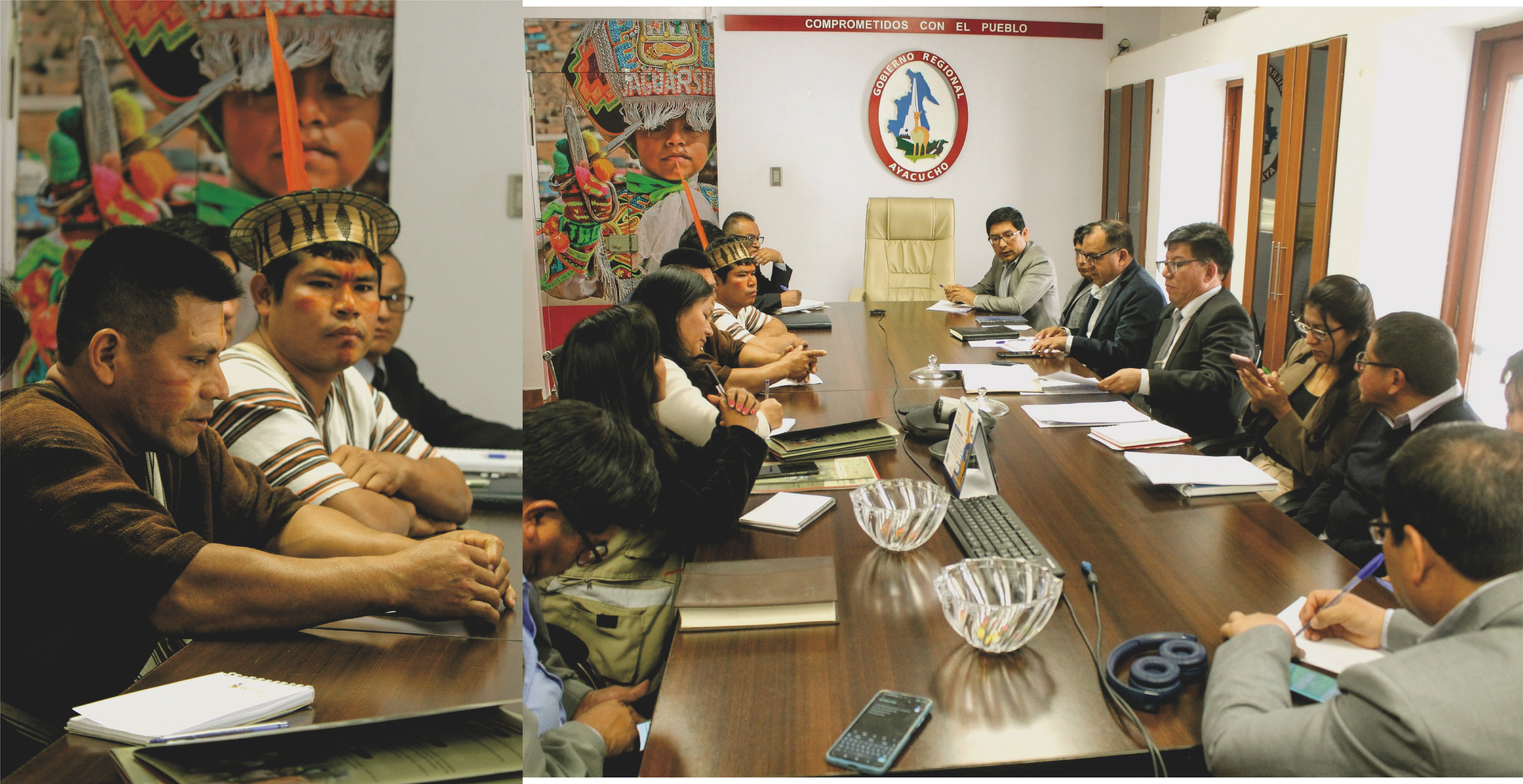 Reunión con la Gerencia General del GORE Ayacucho